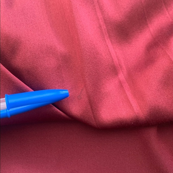 Veronica Beard Maroon Rozik Stretch Silk Surplice Top Women’s Size 2 - Picture 10 of 10